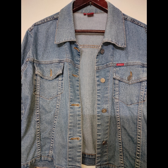 Washed Oversized Denim Jacket - Picture 9 of 13